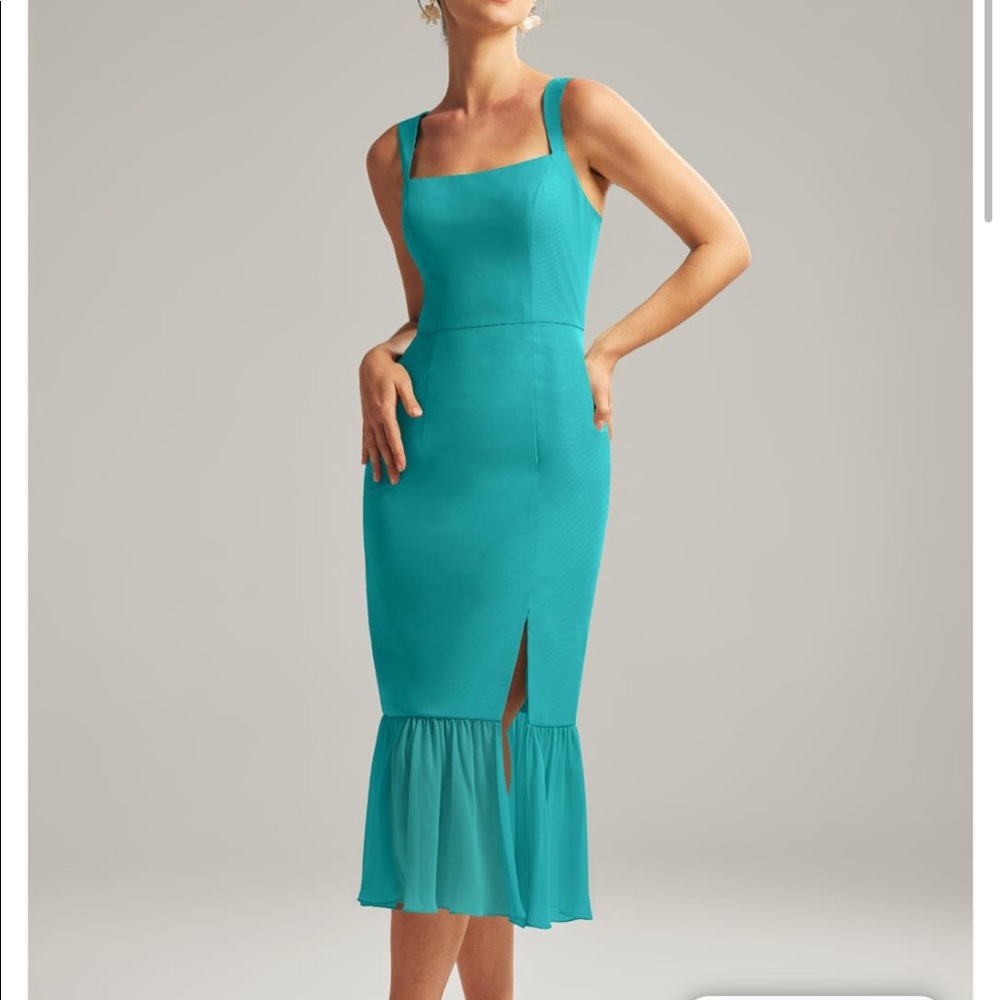 AW Bridal, Merbok, Turquoise, Size 8